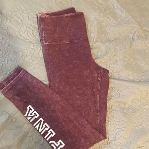 Victoria secret acid wash leggings